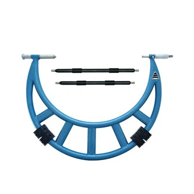 Mikrometrs ar maināmām laktām